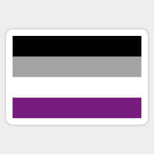 Asexual Pride Flag Sticker